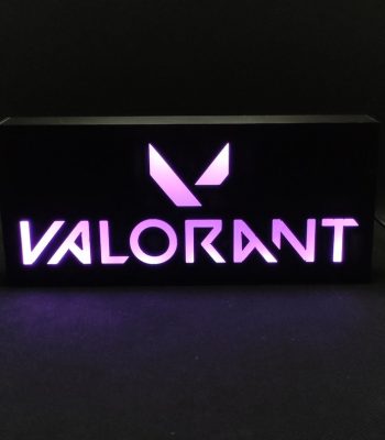 تابلو بکلایت گیمینگ VALORANT با نور LED